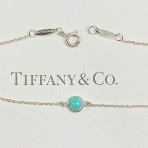 Tiffany & Co Elsa Peretti® Color by the Yard Turquoise bracelet Medium w/box
